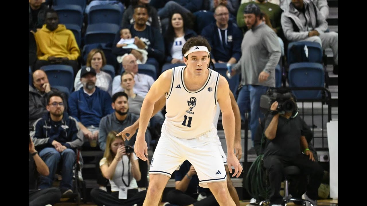 Nevada men's basketball players Tyler Rolison and Nick Davidson 2/1/25