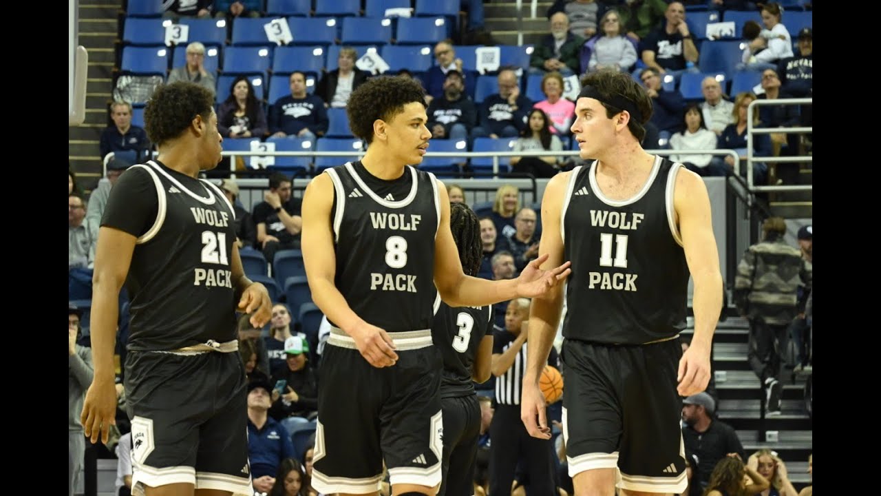 Nevada men's basketball forwards Nick Davidson & Justin McBride 2/10/25