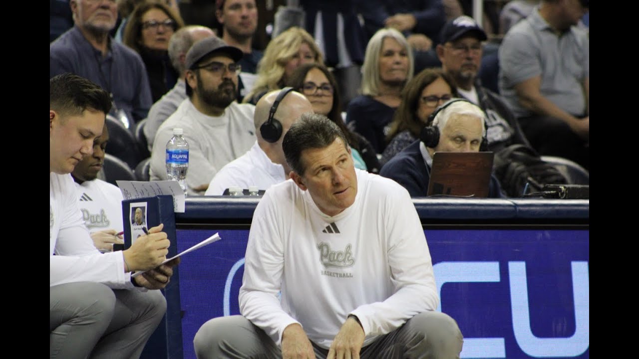 "I really thought guys responded." Nevada men's basketball head coach Steve Alford 2/25/25