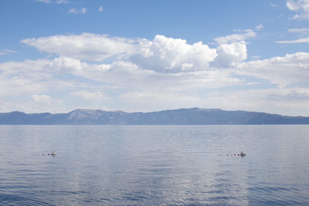 A photo of Lake Tahoe