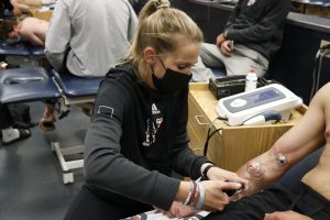 24 hours with Victoria Rollins, Nevada Baseball’s Athletic Trainer