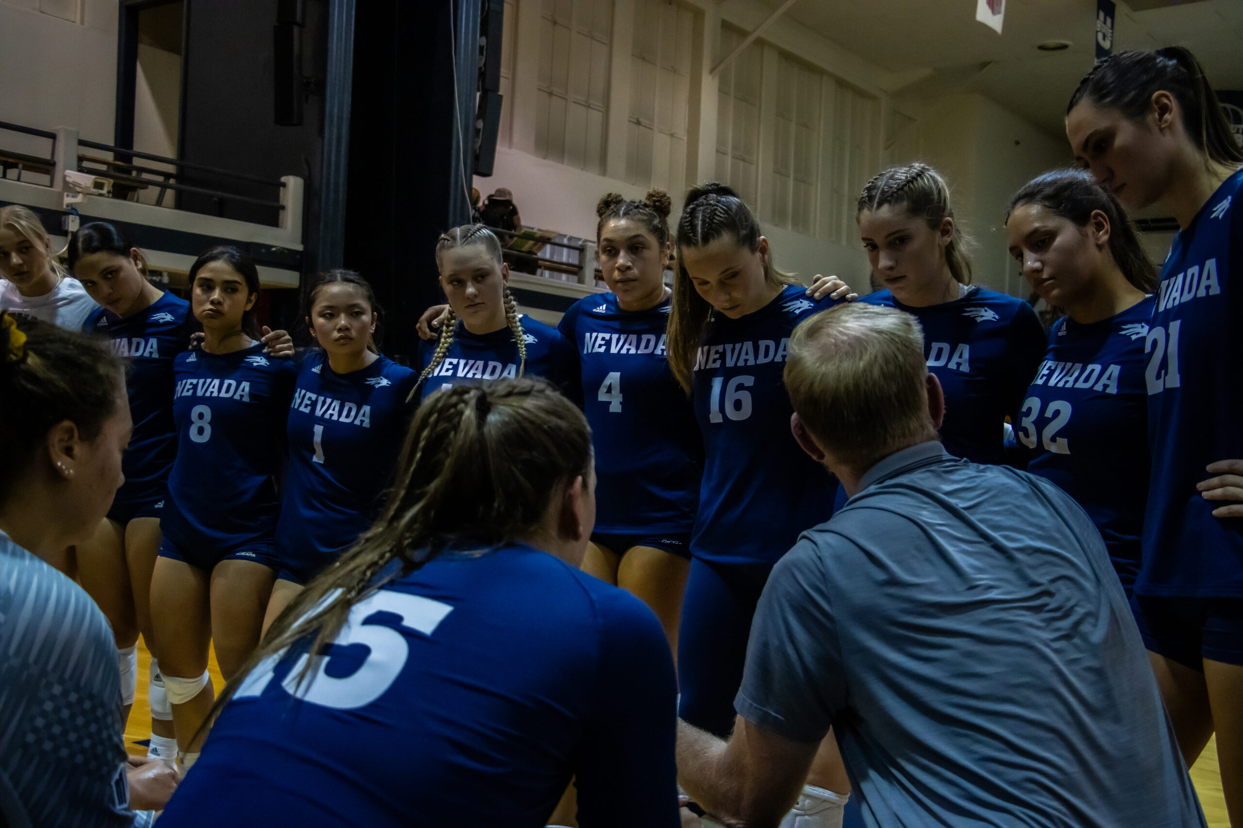 Nevada Volleyball falls to Air Force 0-3 in second conference game in the VSG