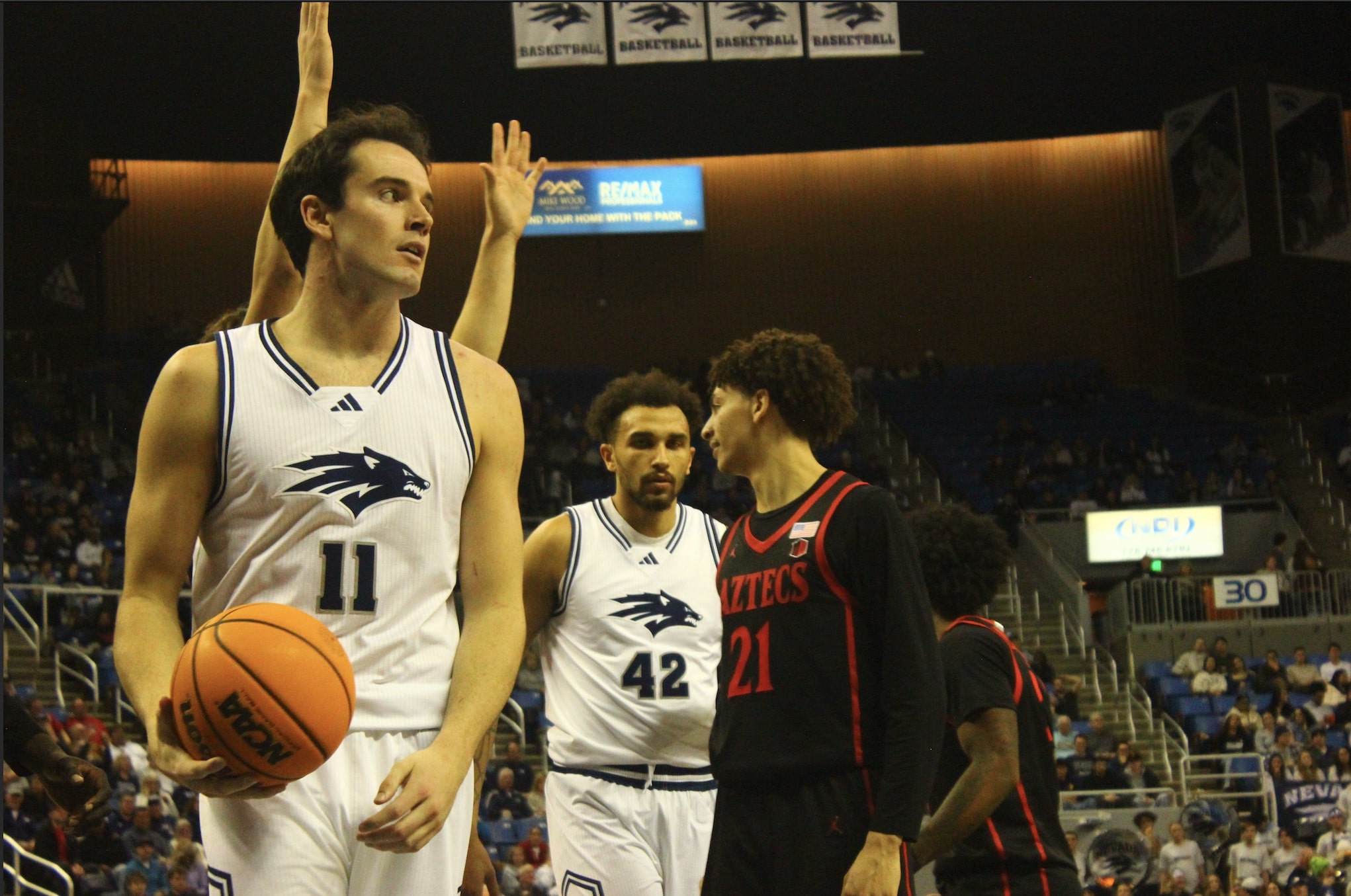 Nevada routed by San Diego State 69-50 at home for second consecutive double digit loss