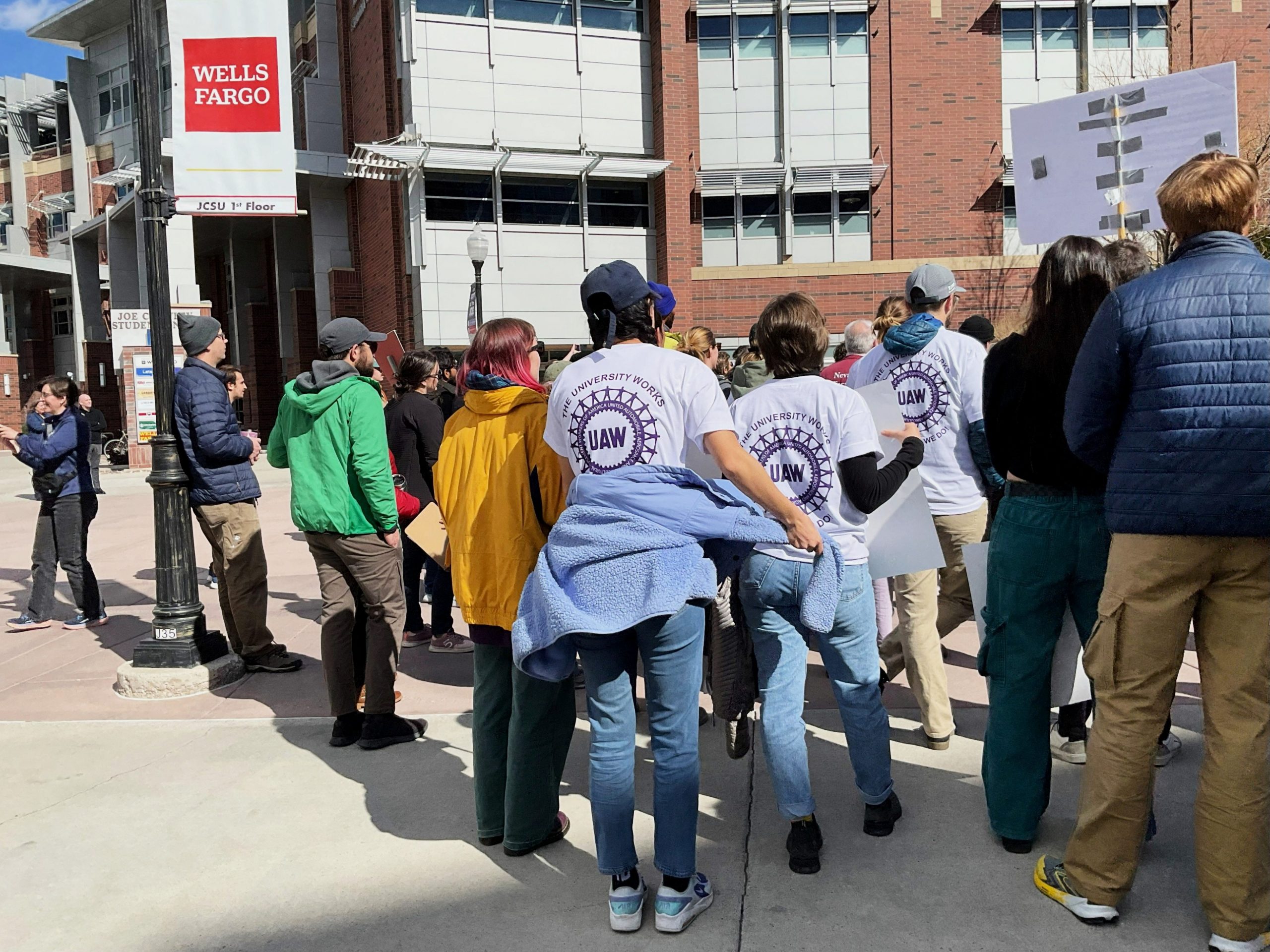 Grad Student Workers Protested On Campus For Recognition Yesterday. A New Bill Could Give It To Them