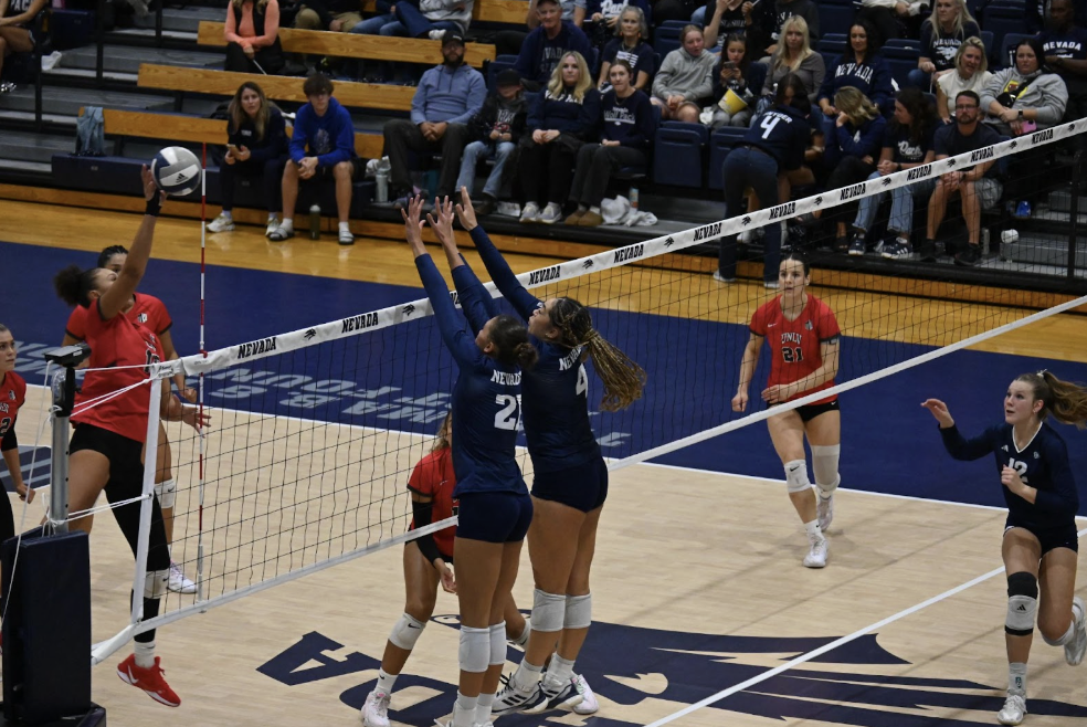 Nevada Volleyball falls to UNLV in Rivalry Matchup