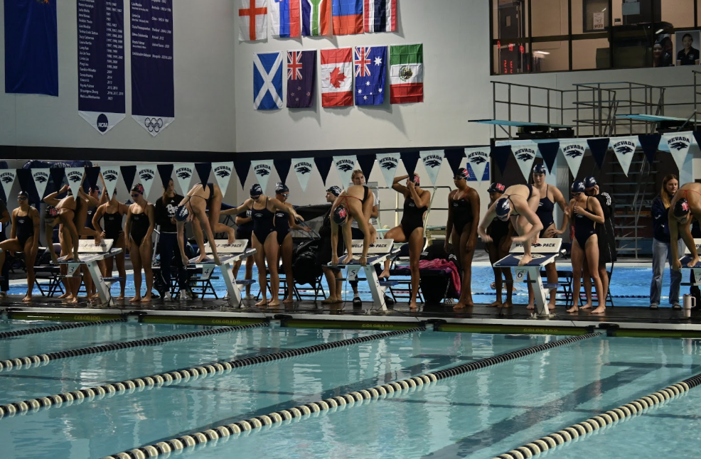 Nevada Swim and Dive Dominate in First Meet Against Cal State East Bay