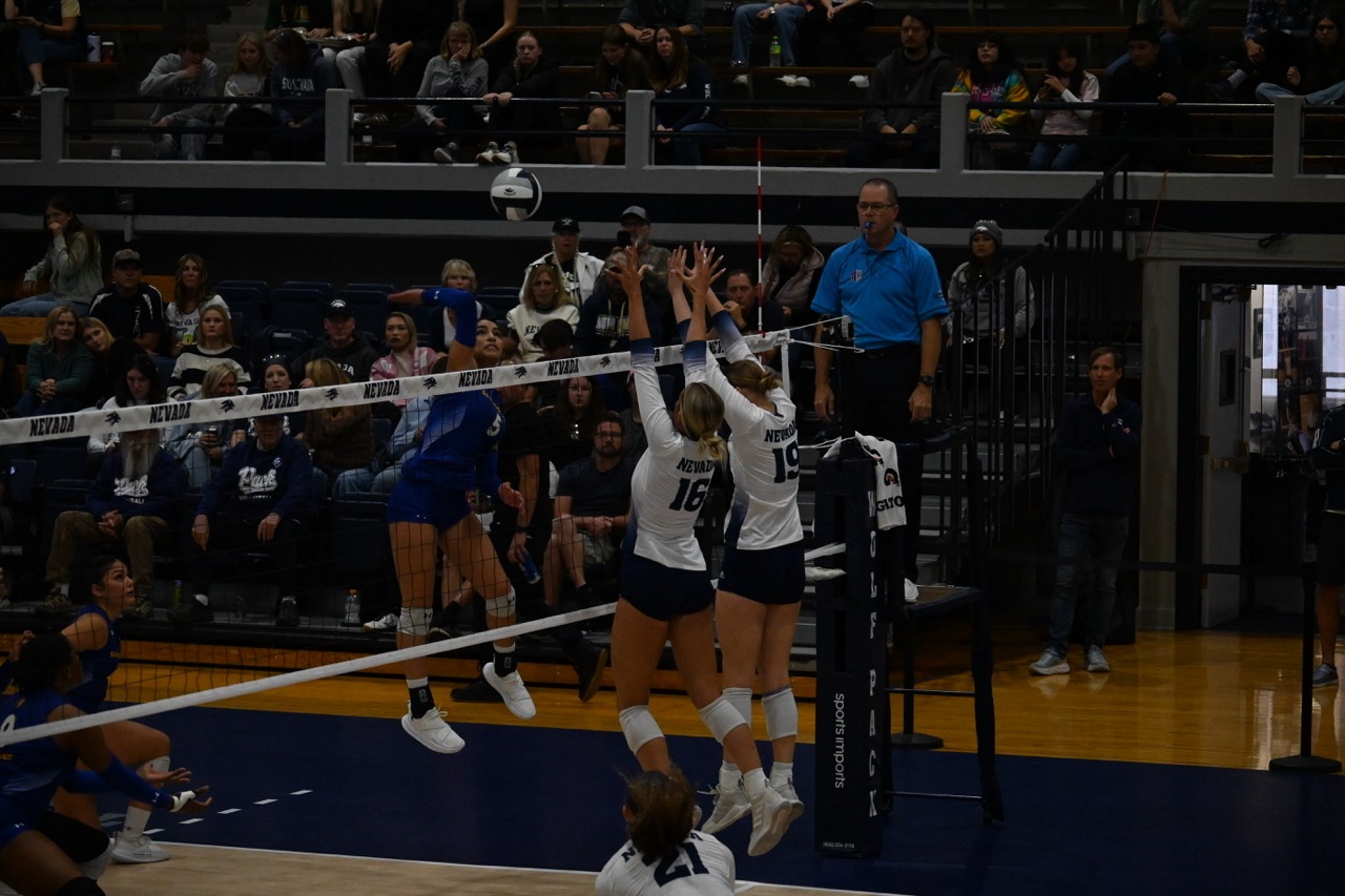 Nevada Volleyball Falls 3-1 vs. San Jose State