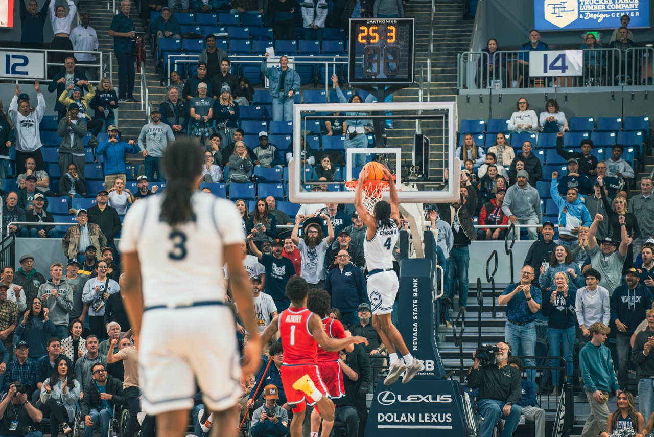 Nevada Wins 67-60 In Slugfest Against New Mexico