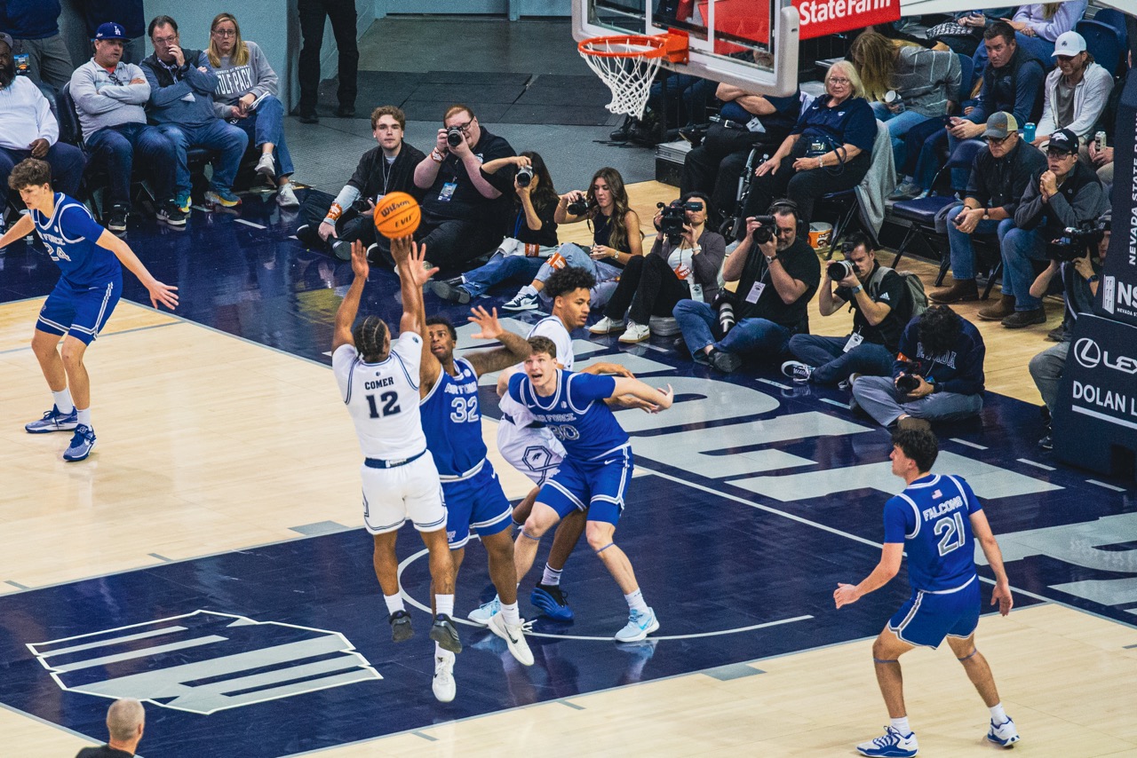 Nevada Dominates Mountain West Conference Tournament Opener with 80-45 Win Over Air Force