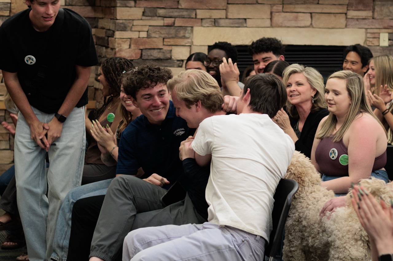 Dillon Moss and Luke Calderon winning the ASUN election