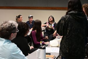 Attendees of a Native Voices Summit hosted at UNR