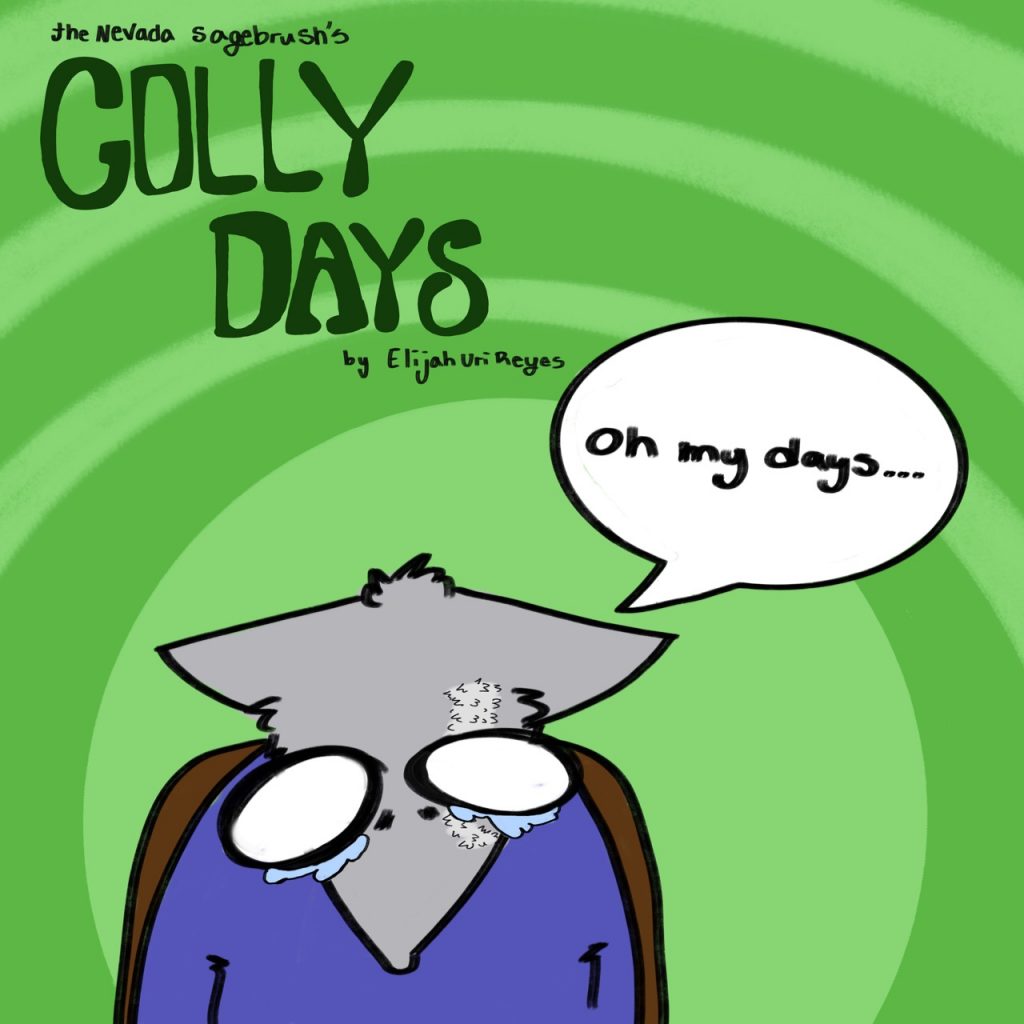 Golly Days end slide
