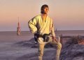 Luke Skywalker overlooking his home.