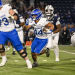 Air Force Academy running back, Rocco Conti, rushes for seven yards in double overtime to win the game at Mackay Stadium on Saturday, Sept. 26.