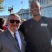 Redshirt junior forward Elijah Price posing with Sentor Ted Cruz outside Capitol Hill in Washington D.C. on September 18, 2026.