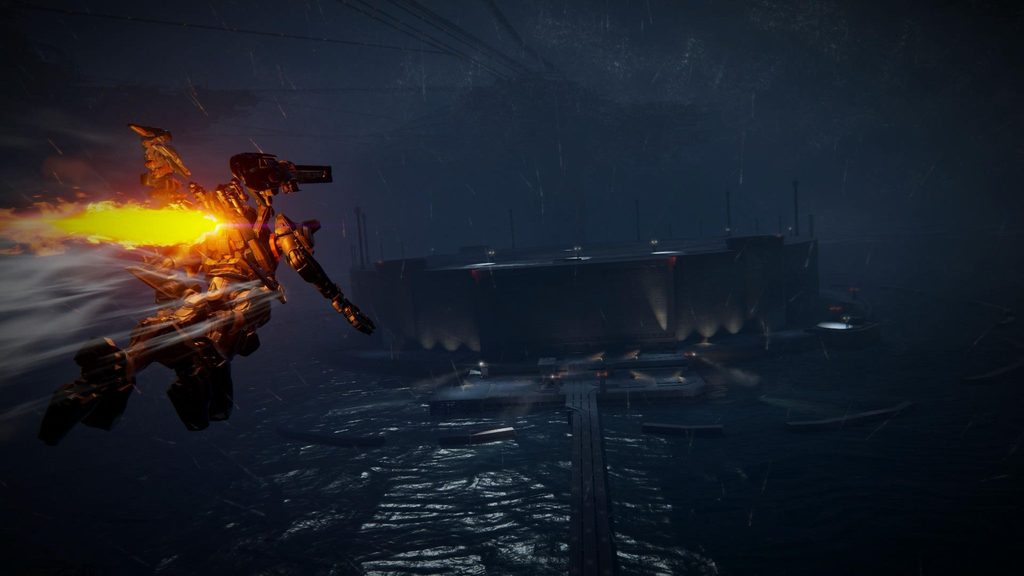 Watchpoint Delta, mission “Attack the Watchpoint.” Courtesy of FromSoftware Inc. and Bandai Namco. Taken by AJ Martensen.
