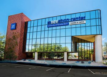 Photo of the University of Nevada, Reno Innevation Center building.