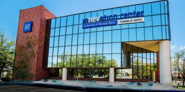 Photo of the University of Nevada, Reno Innevation Center building.