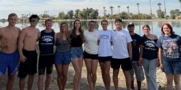 The UNR Waterski and Wakeboard team at their latest tournament at Arizona State University on Sept. 20.