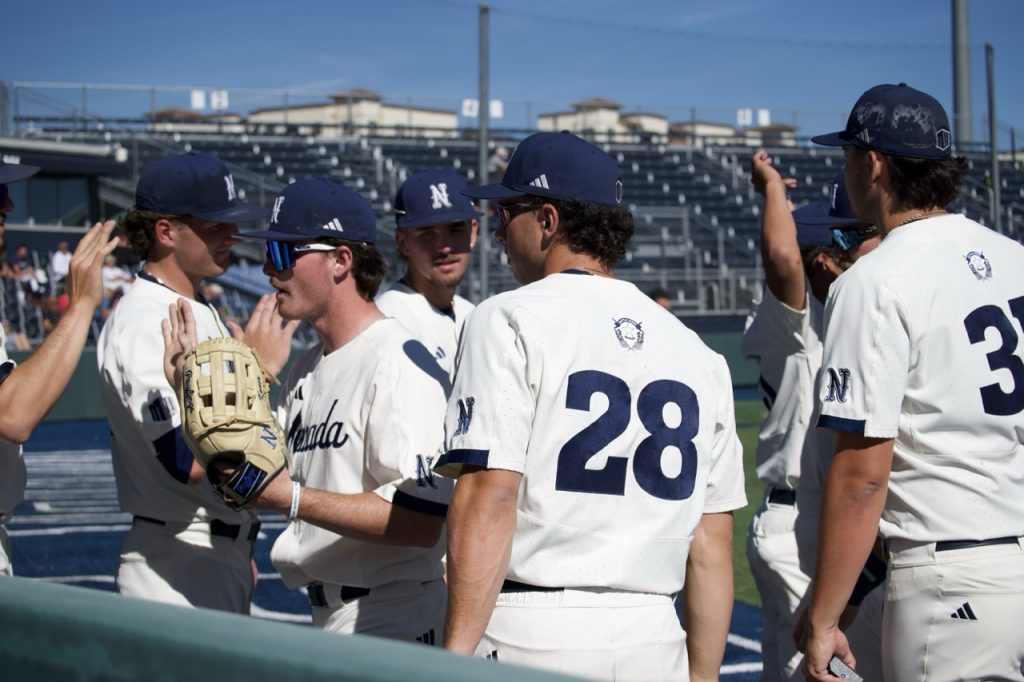 Nevada welcomes their field players back into the dugout on Saturday, Oct. 17.