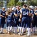 Nevada celebrates after a home run against Lassen College on Sunday Oct 4 at the Christina M. Hixson Softball Park.