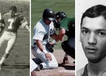 Nevada Hall of Fame athletes Marty Zendejas (left), Matt Oritiz (middle) and Humberto Serrano Jr. (left) all highlighted for Hispanic Hertiage Month.