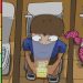 The average college student bathroom experience.