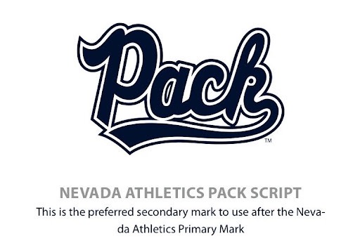 Nevada Pack Script text logo.