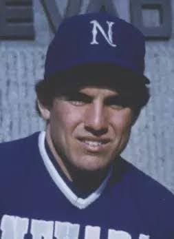Jim Stassi, the 1981-1982 catcher for Nevada baseball, during his time at Nevada. 
